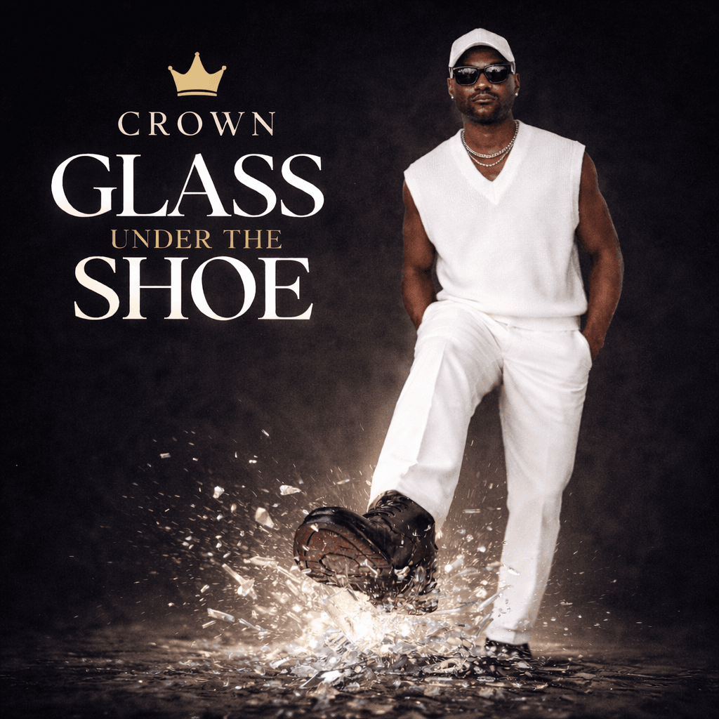 Glass under the shoe by Crown